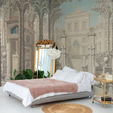 Carta da parati Palazzo estivo - per camera da letto