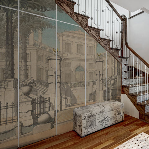 Carta da parati Palazzo estivo - mobili