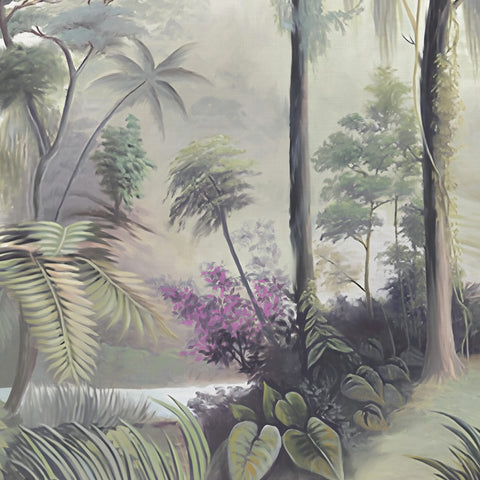Carta da Parati Paesaggio tropicale