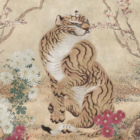 Carta da parati Eden dell'Asia dettaglio