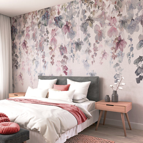 Carta da Parati Fiori pendenti - per camera da letto