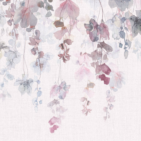 Carta da parati in Fibra di Vetro  Fiori pendenti