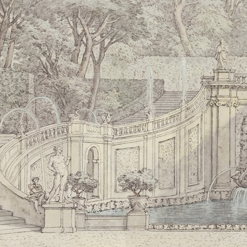 Carta da Parati Cortile artistico