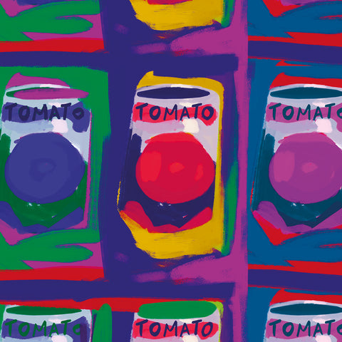 Carta da parati Tomato Pop dettaglio