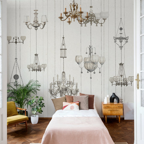 Carta da Parati Luci fatate - per camera da letto