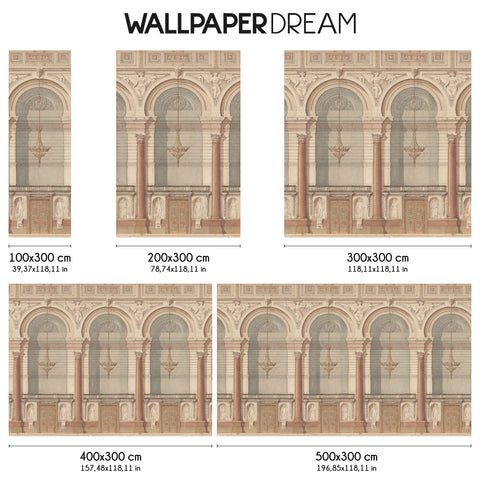 Carta da parati Porticato antico