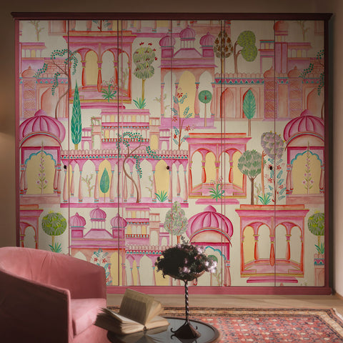 Carta da parati Città d'Oriente - mobili