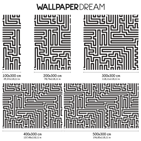 Carta da Parati Labirinto