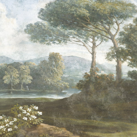 Carta da parati Foresta dei pini