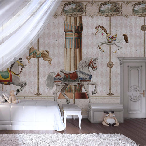 Carta da parati Carosello magico