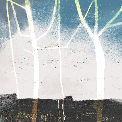 Carta da parati in Fibra di Vetro Alba invernale