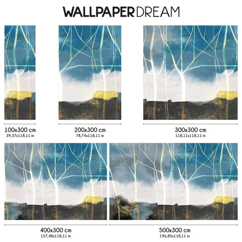 Carta da parati Alba invernale