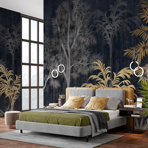 Carta da parati Luci del tramonto - per camera da letto