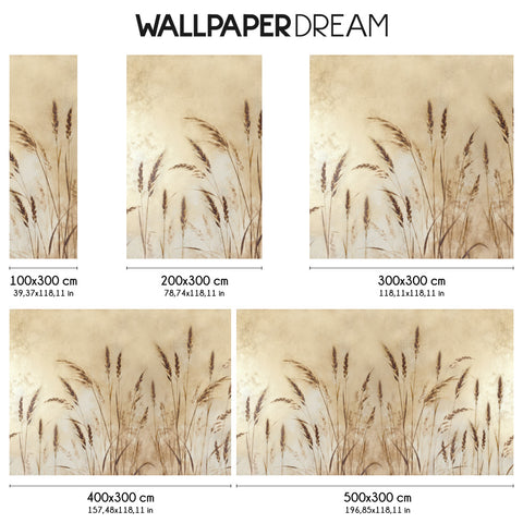 Carta da parati Grano dorato