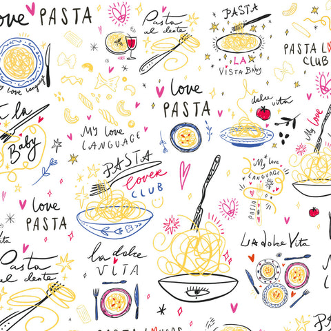 Carta da parati in Fibra di vetro Aforismi Pasta