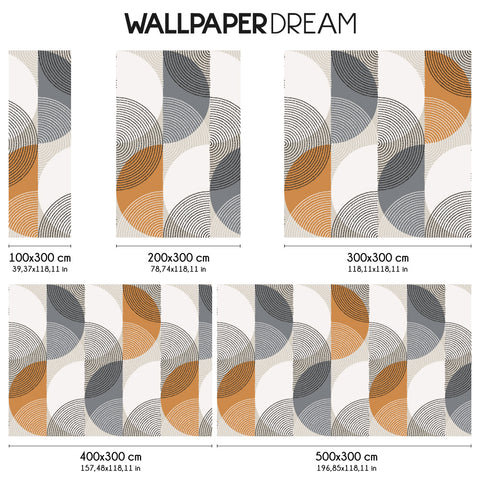 Carta da Parati Mezzelune