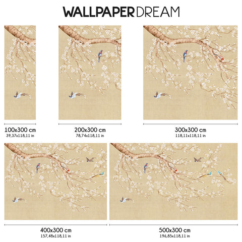 Carta da Parati Fiori di neve