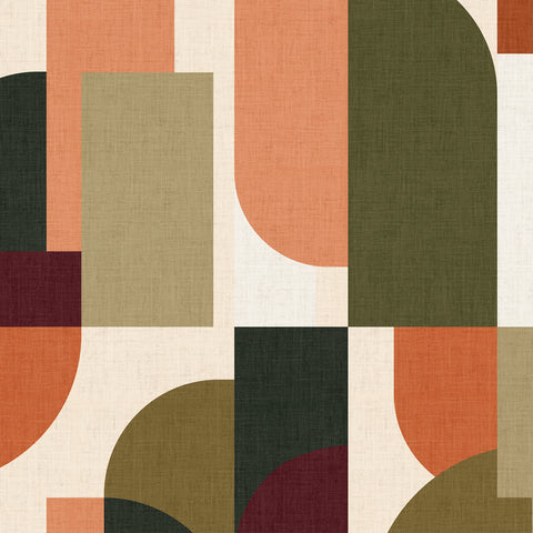 Carta da parati in Fibra di Vetro Tessere moderne