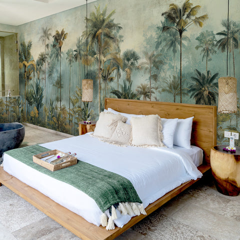 Carta da parati Paradiso selvaggio -  per camera da letto