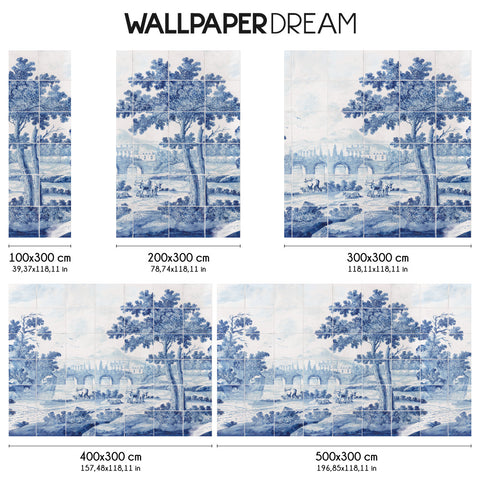 Carta da parati Azulejos