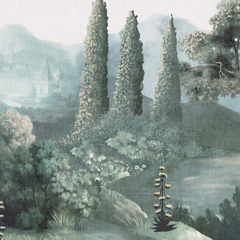 Carta da parati Paesaggio telato