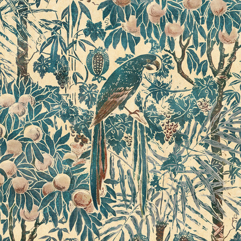 Carta da parati in Fibra di Vetro Giardino incantato