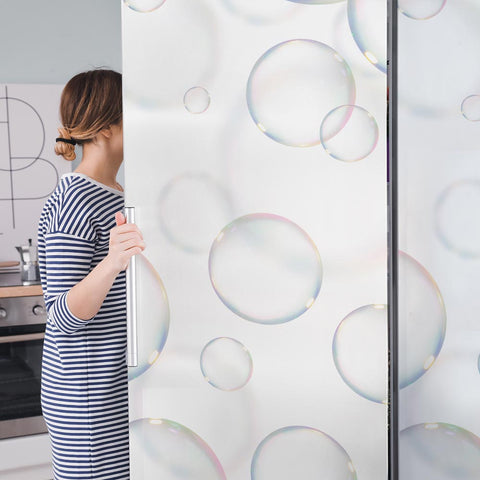Adesivo per Frigo Bolle anta