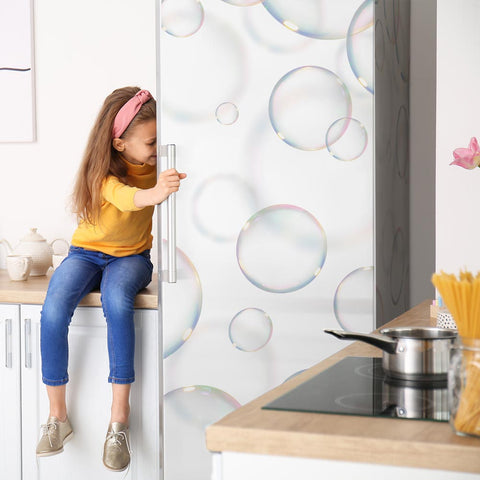 Adesivo per Frigo Bolle cucina