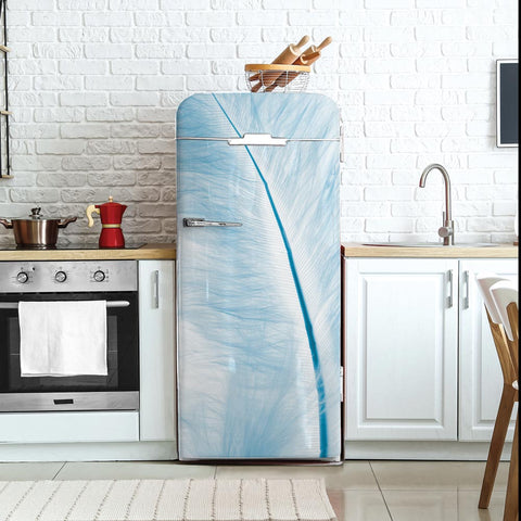Adesivo per Frigo Piuma frigo basso
