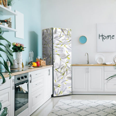 Adesivo per Frigo Petali Chiari