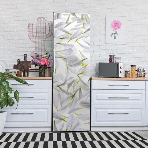 Adesivo per Frigo Petali Chiari