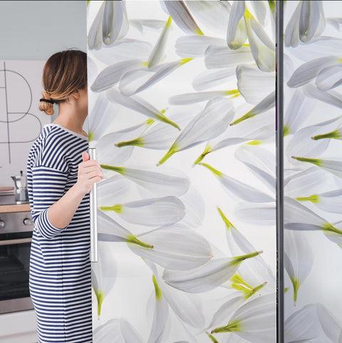 Adesivo per Frigo Petali Chiari