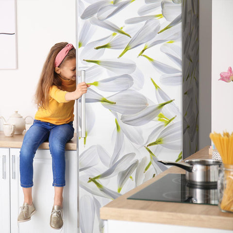 Adesivo per Frigo Petali Chiari