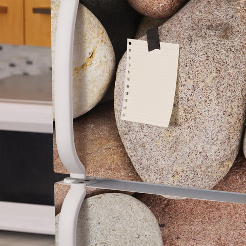 Adesivo per Frigo Pietre chiare