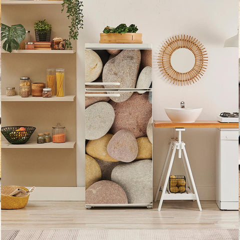 Adesivo per Frigo Pietre chiare