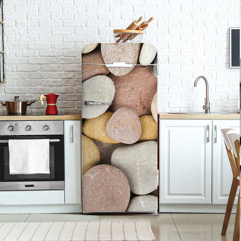 Adesivo per Frigo Pietre chiare