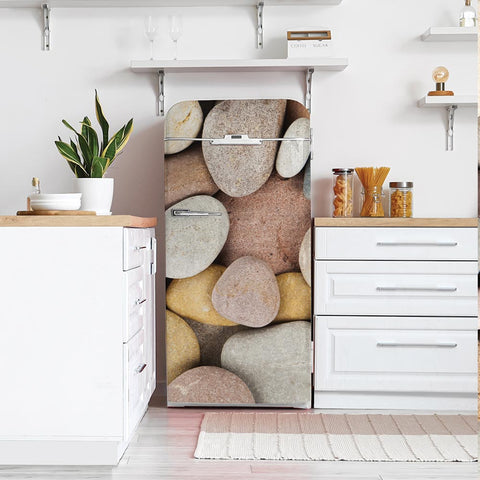 Adesivo per Frigo Pietre chiare