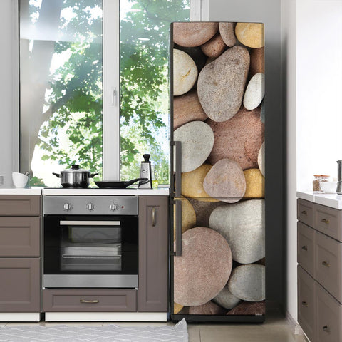 Adesivo per Frigo Pietre chiare