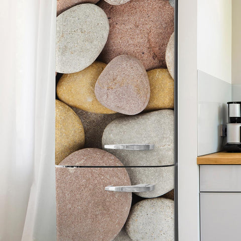 Adesivo per Frigo Pietre chiare