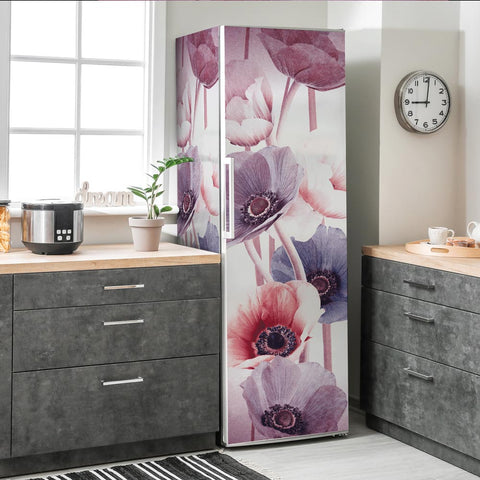 Adesivo per Frigo Pink Floral Vibes