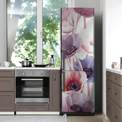 Adesivo per Frigo Pink Floral Vibes
