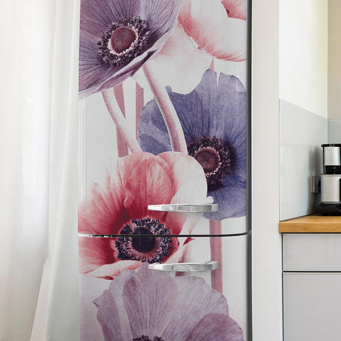 Adesivo per Frigo Pink Floral Vibes