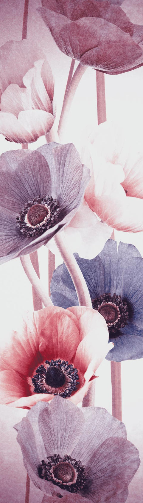 Adesivo per Frigo Pink Floral Vibes