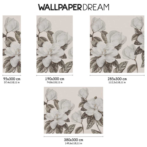 Carta da parati in Fibra di Vetro Magnolia grandiflora