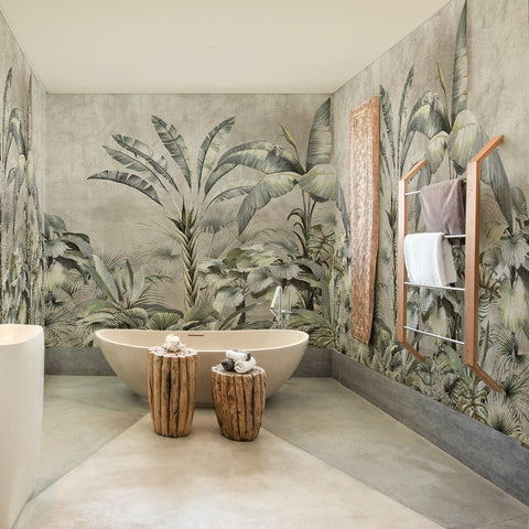 Carta da parati Sumatra - bagno