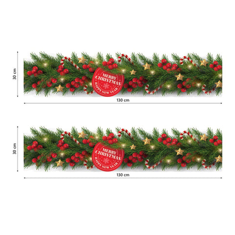 Fascia delle feste | Vetrofania