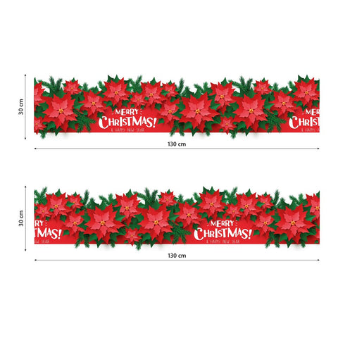 Fascia stella di natale | Vetrofania