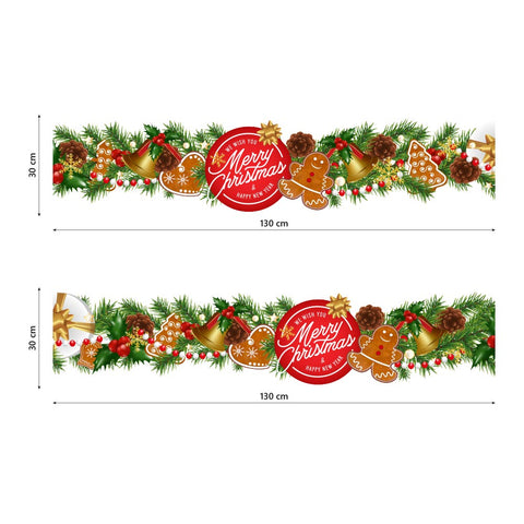 Fascia biscotti di natale | Vetrofania