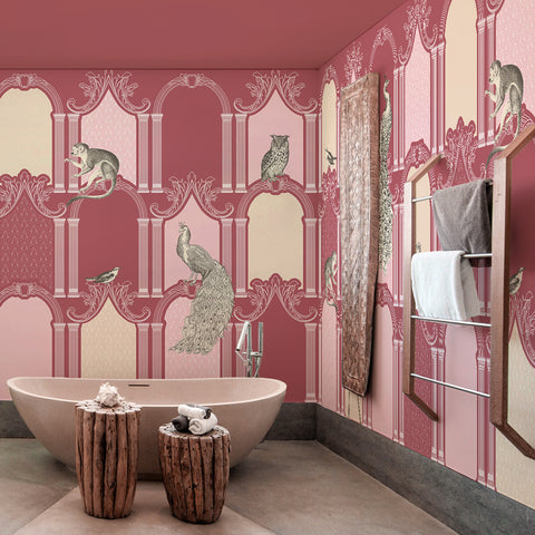 Carta da parati Carnival Chic - bagno