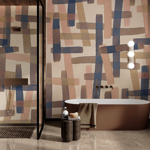 Carta da parati Shangai - box doccia